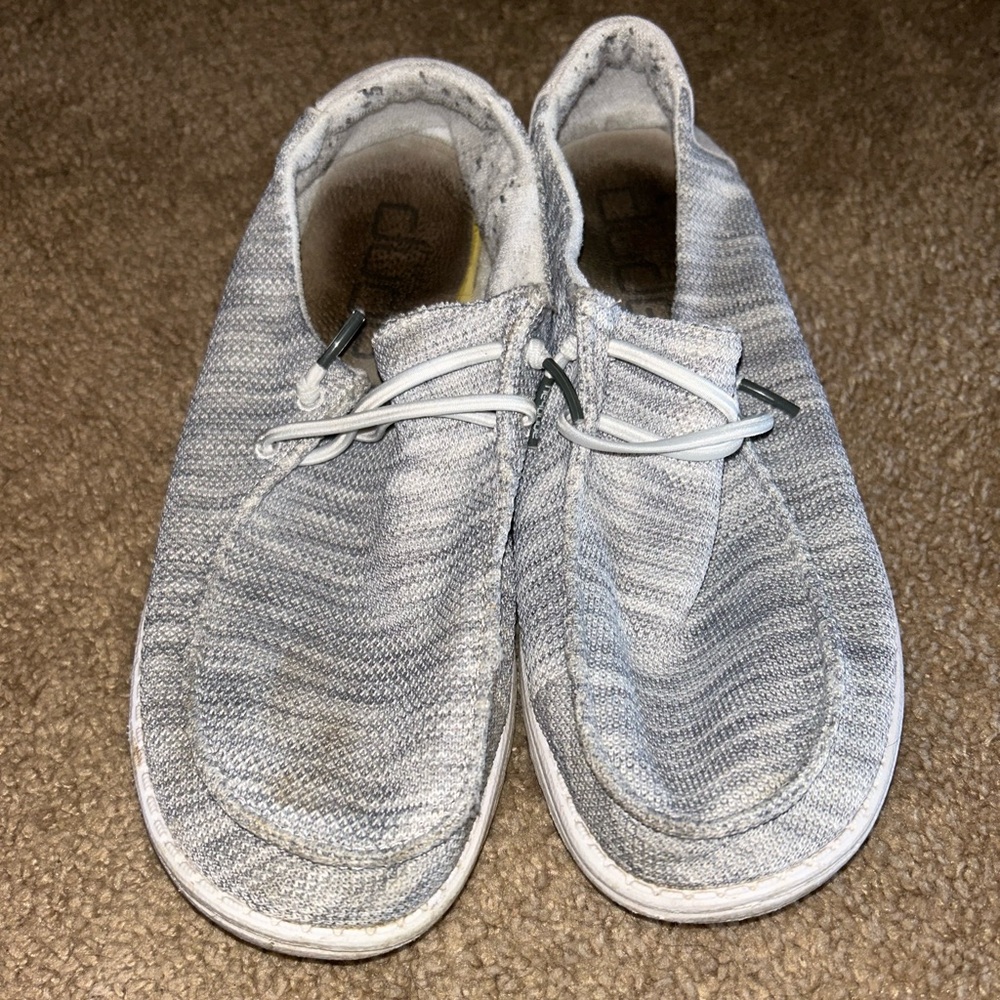 Casual Gray Hey Dude Womens Shoes